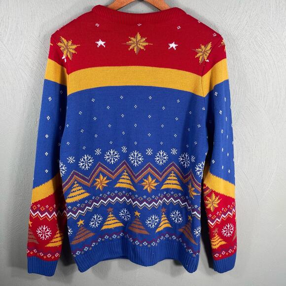 Marvel Avengers Endgame Sweater UNISEX Size Small Holiday Christmas Pullover - Picture 6 of 6